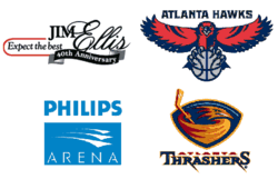 Jim Ellis Automotive, Atlanta Hawks, Atlanta Thrashers, Phillips Arena