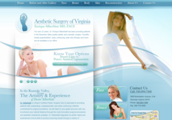 plastic, surgery, surgeon, marketing, roanoke, VA, website, design