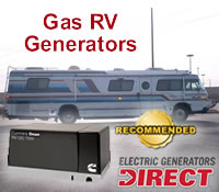 Top Gas RV Generators @ Generators Direct