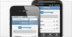 SAManage mobile works with any device