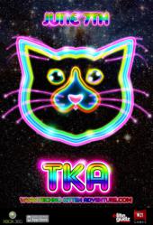Promo Poster for Techno Kitten Adventure