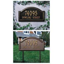 Whitehall Providence Arch Address Plaque