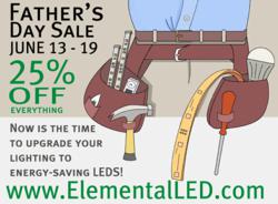 LED Lighting Father's Day Sale - Get 25% Off All LED Products!