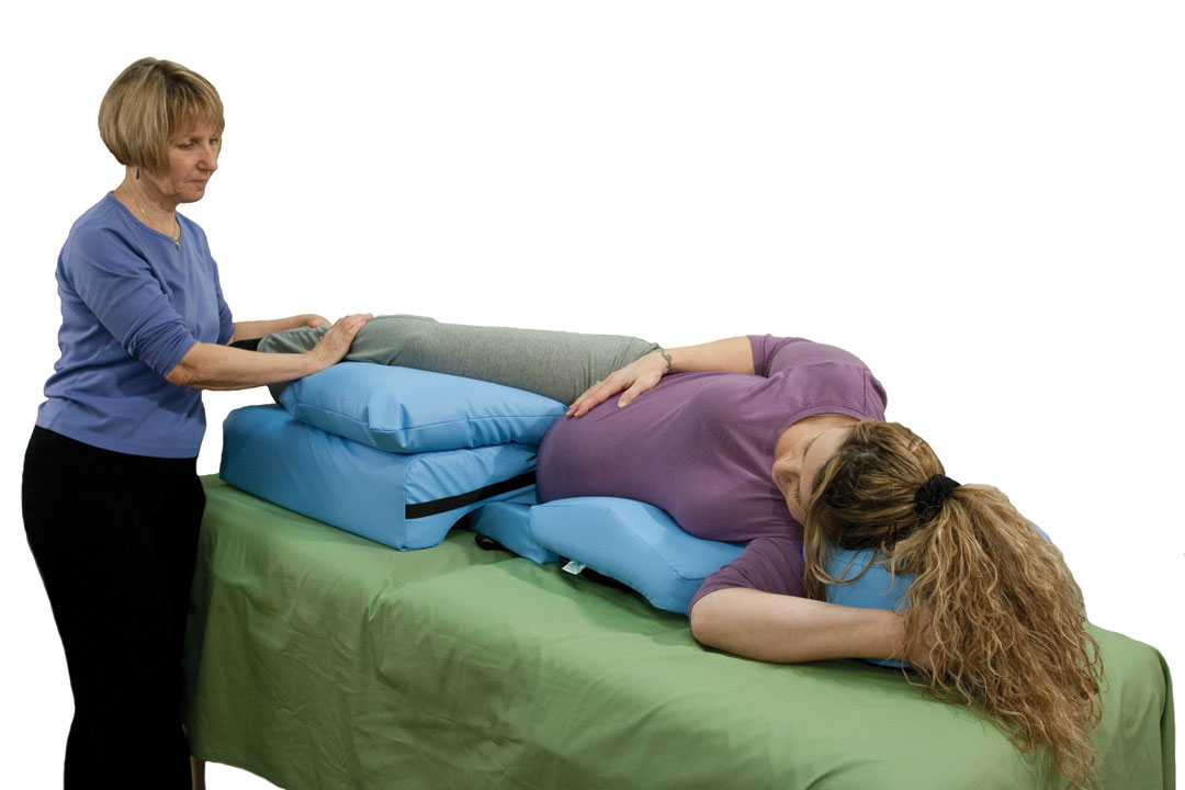 Oakworks Offers Breakthrough Prenatal Massage Bolster Set For Comfortable Support In The Side 