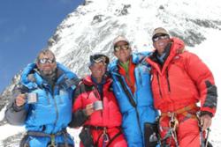 Ephraim Gildor on Mount Everest