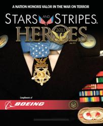 Stars and Stripes 2011 HEROES tells stories of those awarded by the military for valor.