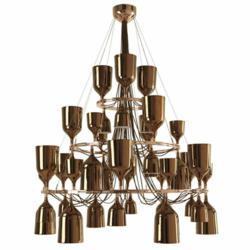 Copacabana Queen Chandelier designed by Jaime Haydon for Metalarte. Available online exclusively at YLighting.