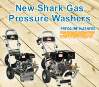 New Shark Gas Pressure Washers