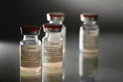 Bottles of Cell Sense MR Imaging Reagent