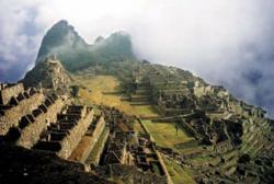 Ruins of Machu Piccu in Peru