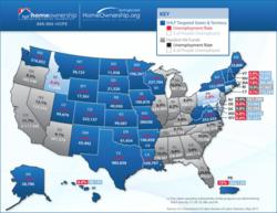 Unemployment Map of the United States