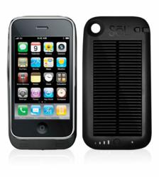 SoL Solar Charger Case for iPhone and iPod Touch