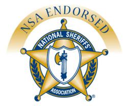 National Sheriffs' Association Endorsement Badge.