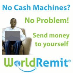 WorldRemit Send Money To Yourself service for Somaliland
