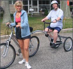 bicycle trailer for adults