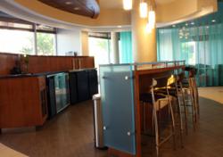 R-Cast Palette on top of lobby bar