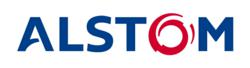 Alstom logo.