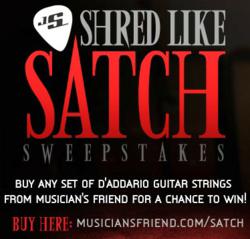 Shred Like Satch Sweepstakes!