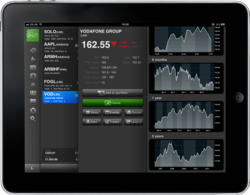 SharePrice Share Dealing on iPad