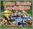Log Splitters Direct Announces Best Large Electric Log Splitters