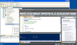 Run PowerShell Scripts directly from the vSphere Client. Create, modify and test VMware PowerCLI scripts with PowerVI and PowerSE.