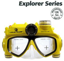liquid image swimming mask camera