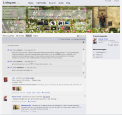 Livingrm profile page