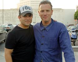 Director Scott Di Lalla with Ewan McGregor at the I Am ZoZo preview screening
