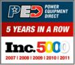 Power Equipment Direct Makes Inc. 5000 For Fifth Consecutive Year
