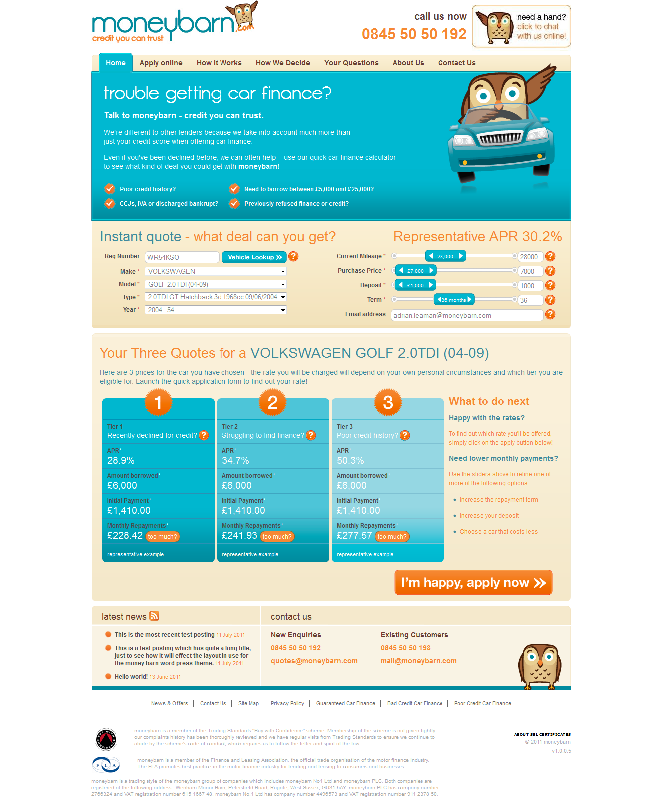 car finance calculator online