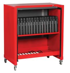 The Economy Laptop Cart™ is a cost effective way to store and transport laptops while providing versatility, security and convenience.