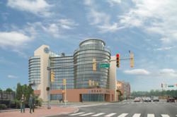 Kean University Gateway Building - Morris Ave View