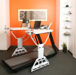 A Standing Desk from TrekDesk Treadmill Desk