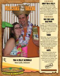 Welcome to the 'Ohana Tom and Kelly McDonald of New Castle, Delaware!