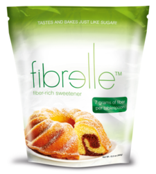 Fibrelle fiber-rich sweetener for baking
