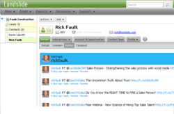 Landslide Social CRM