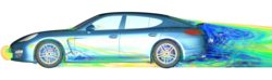 PowerFLOW Simulation of Porsche Panamera