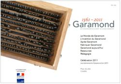 Garamond site multimédia typographique
