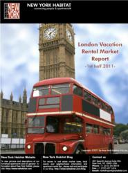 London Vacation Rental Report 1st Half 2011
