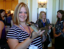 Christine Sawyer of Village Realty OBX and friend at VRMA