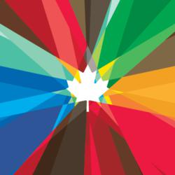 Team Canada - Mosiac Maple Leaf Graphic - Canadian Olympic Committee