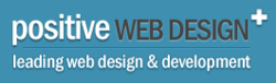positive web design logo
