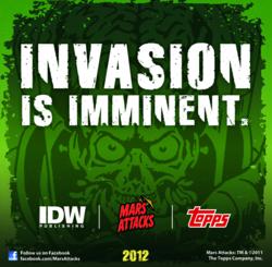Mars Attacks will celebrate its 50th anniversary in 2012 with major product launches throughout the year.