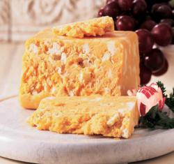 True Bleu Cheddar is aged 6-10 months