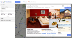 A seekda customer's hotel represented in Google Hotel Finder