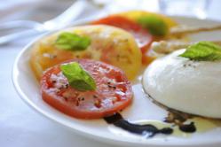 The Mozzarella at da Campo Osteria