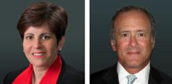 Gail Marcus and Tom Hirsch
