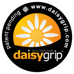 DaisyGrip Logo - For a Child's Smile, For a Photographer's Camera