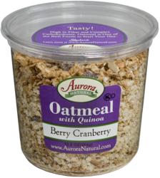 Berry Cranberry Oatmeal with Quinoa