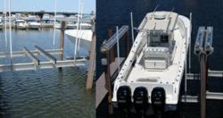 Vertical Boat Lift - Fort Lauderdale Marina
